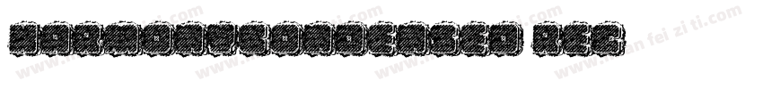 harmonycondensed Reg字体转换